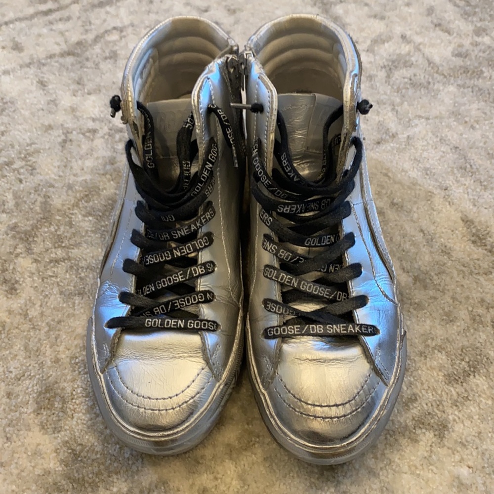 Golden Goose High Top Silver Limited Edition - Picture 2 of 6